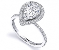 Pear Shaped Engagement Rings