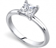 Princess cut engagement rings