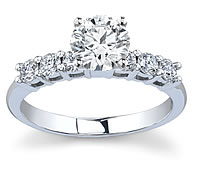  diamond engagement ring side diamonds