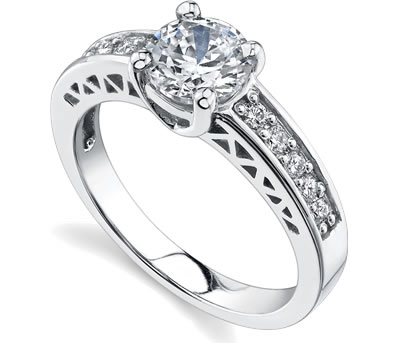 Trellis Engagement Rings